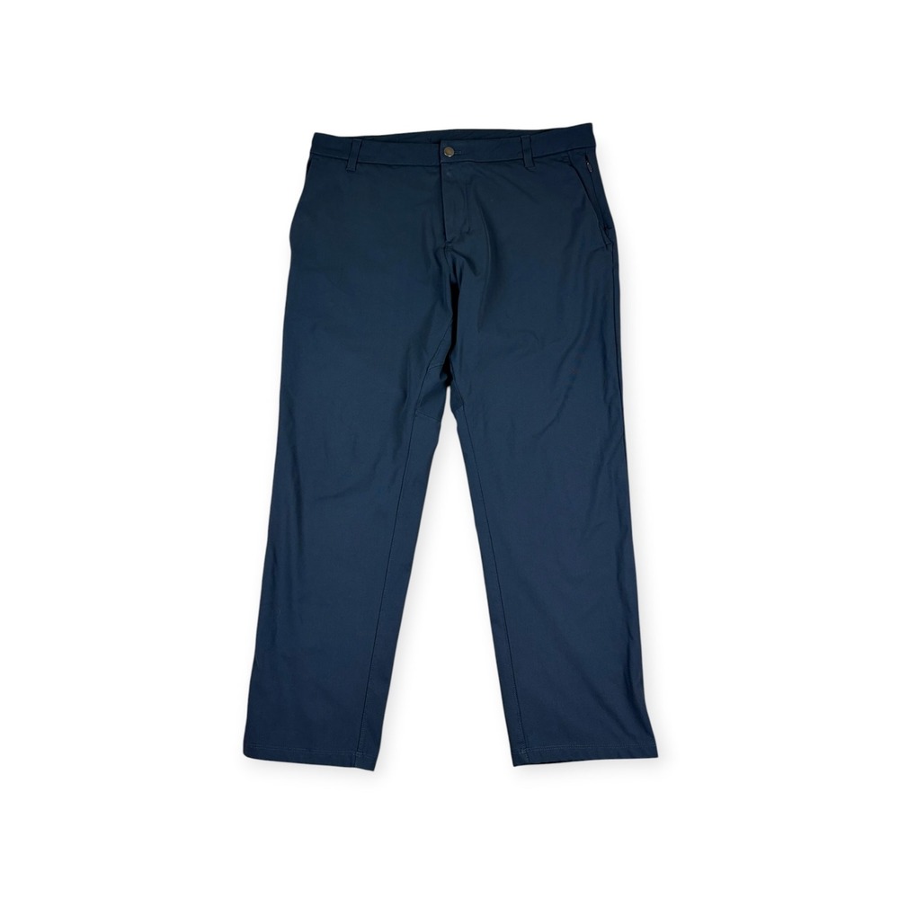 Lululemon Commission Pant Classic Fit gray Mens Size 35 ABC Warpstreme